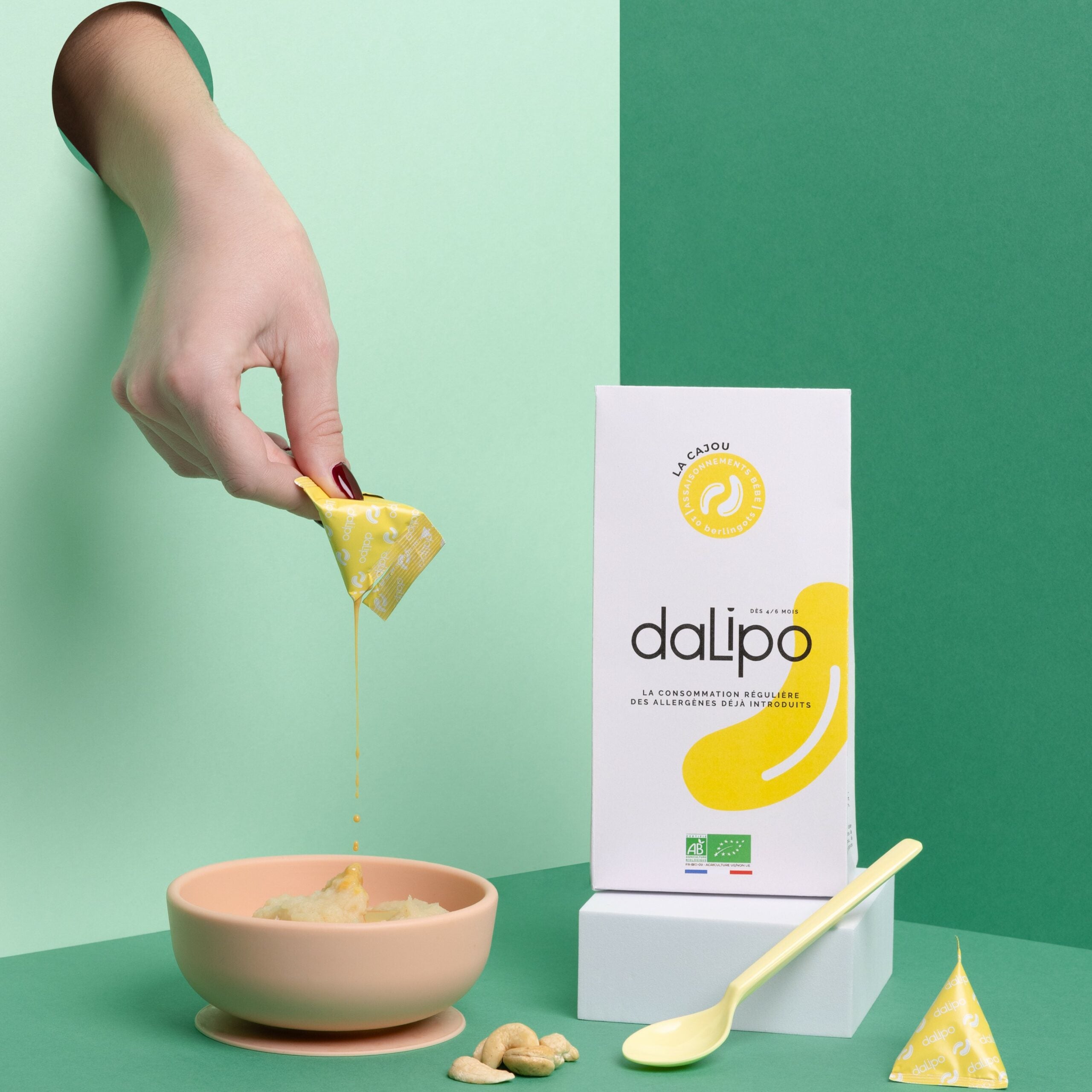 Sachet consolidation 10 berlingots la cajou by Dalipo