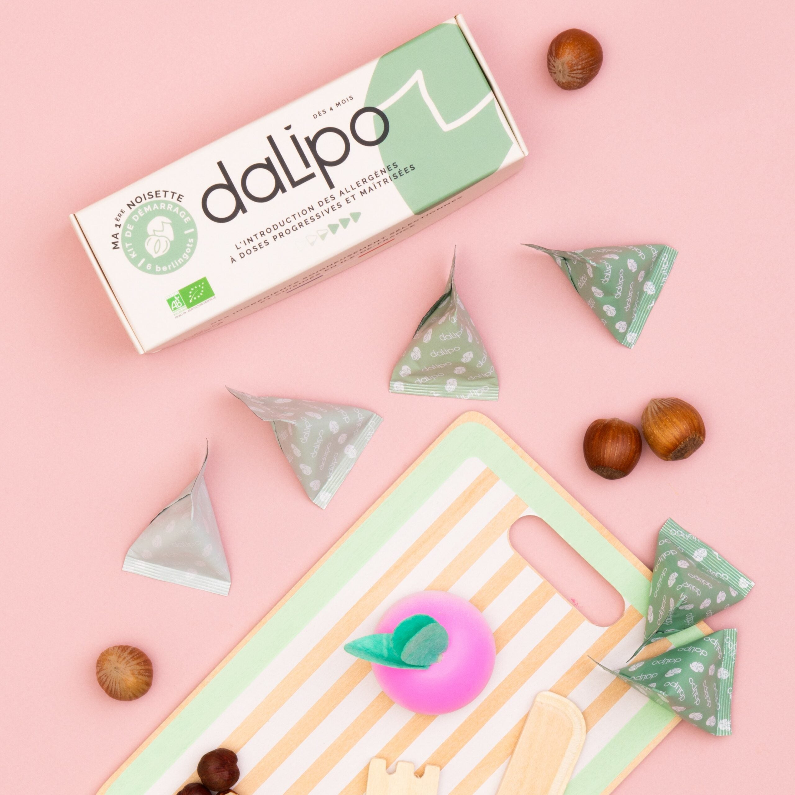 Kit de démarrage Dalipo ma première noisette dès 4 mois