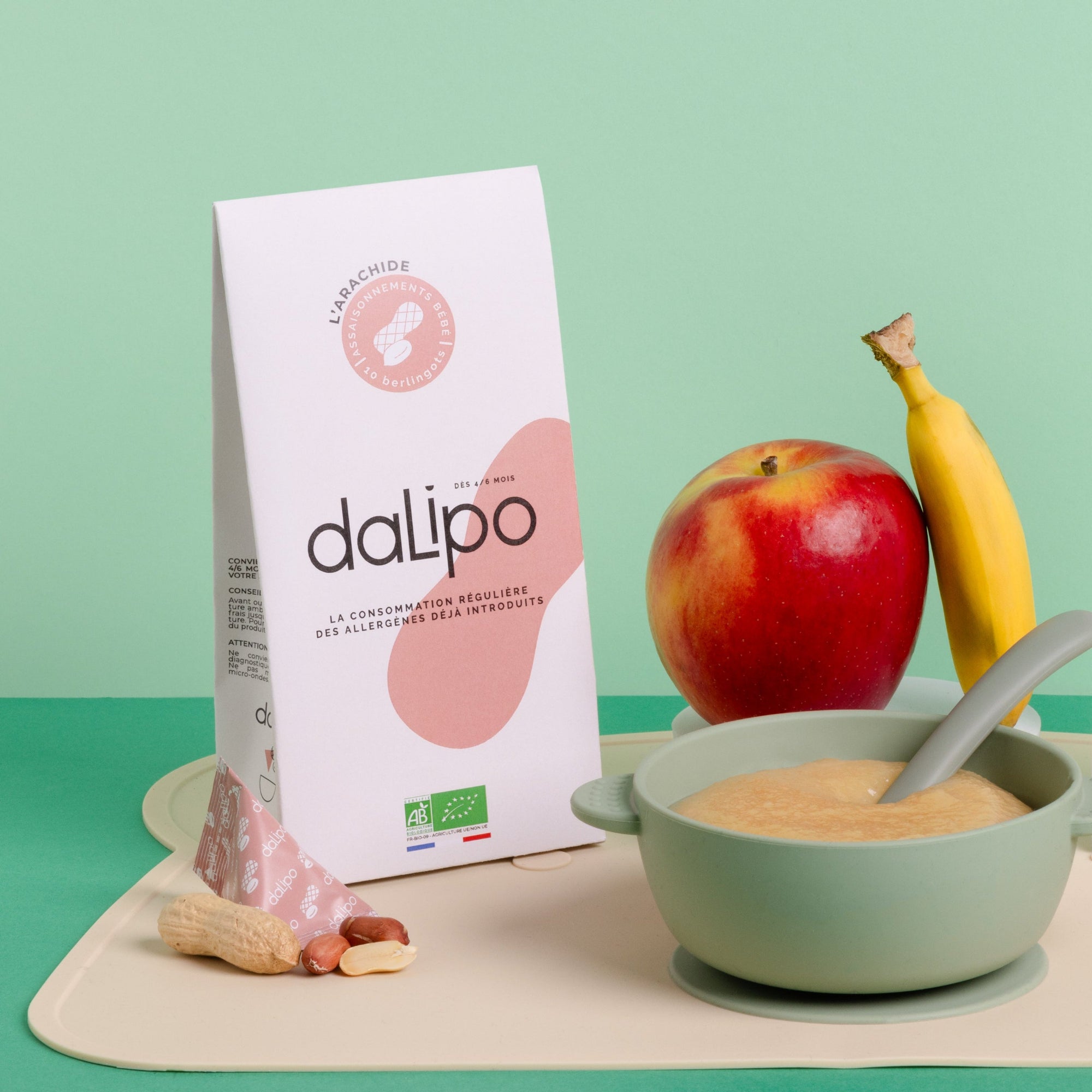 Dalipo sachet consolidation l'Arachide 10 berlingots prêt à verser