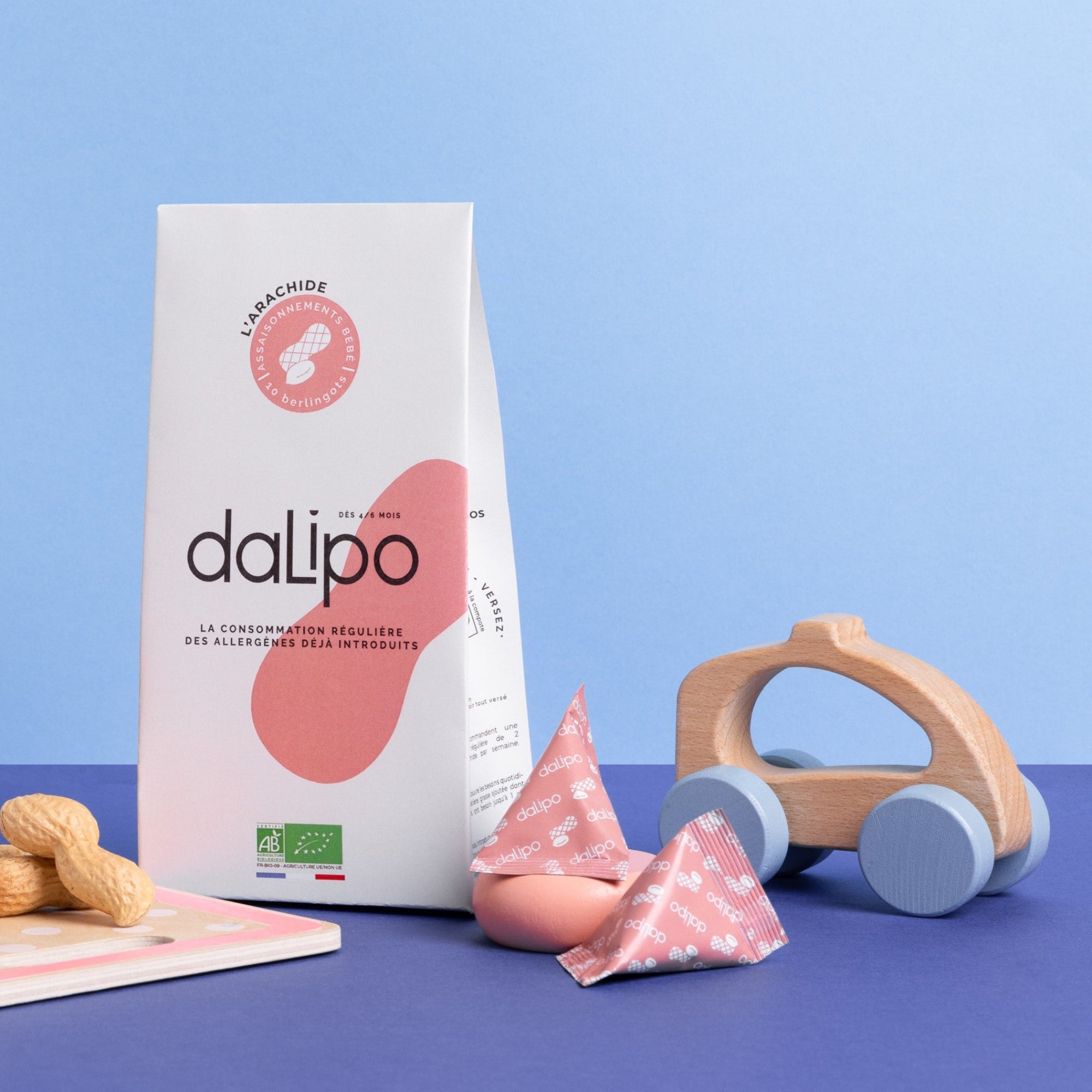 Sachet consolidation 10 berlingots l'arachide by Dalipo