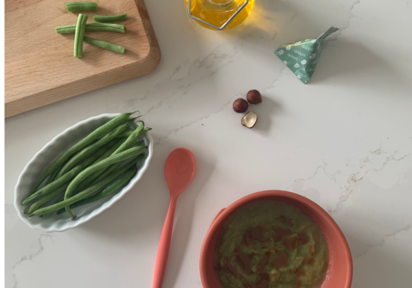 Recette pour bébé noisette haricots verts | Dalipo