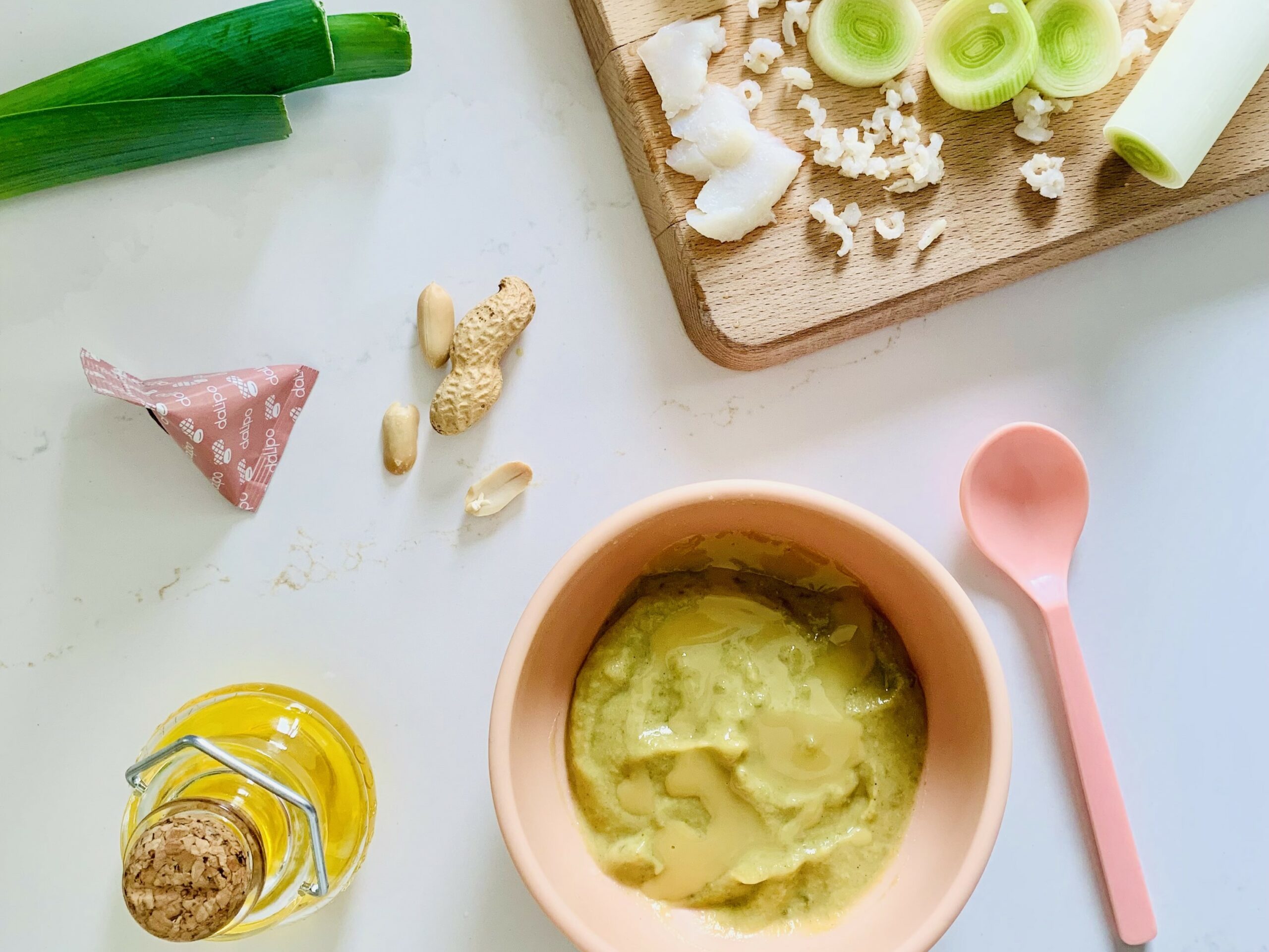 Recette purée poireau églefin | Dalipo